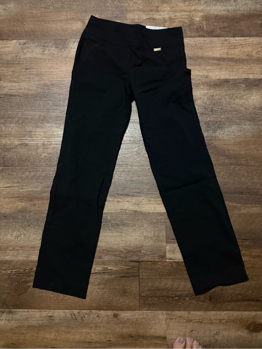 INC International Concepts Black Straight-Leg Women's Jeans